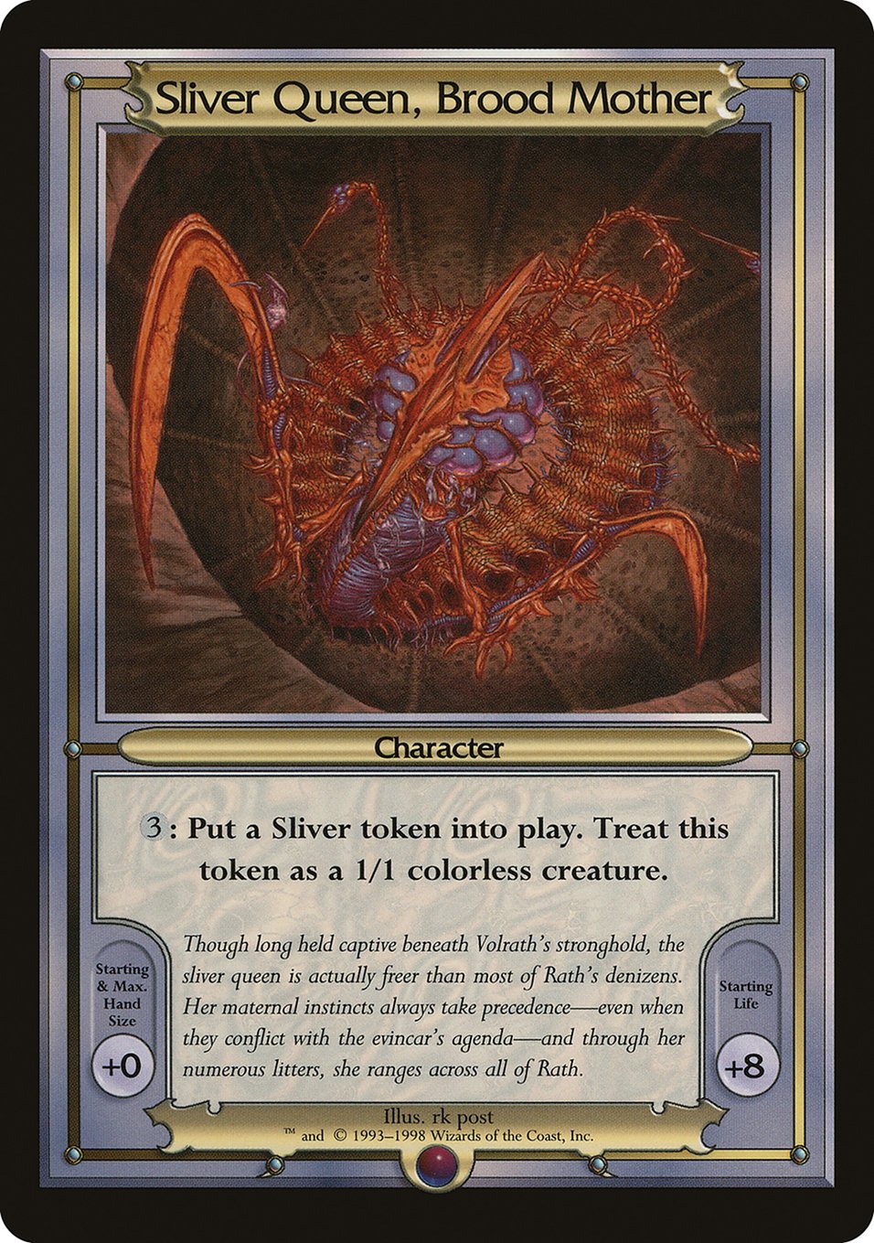Sliver Queen, Brood Mother [Vanguard Series] MTG Single Magic: The Gathering    | Red Claw Gaming