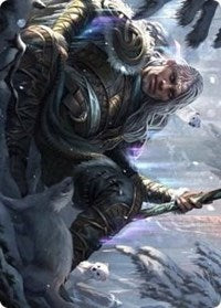 Jorn, God of Winter Art Card [Kaldheim Art Series] MTG Single Magic: The Gathering    | Red Claw Gaming
