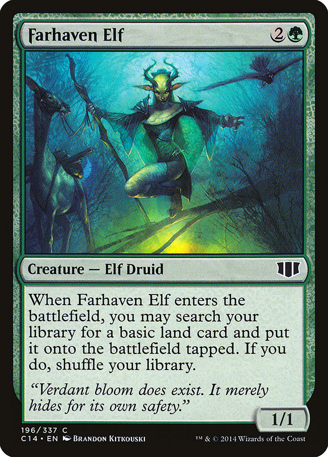Farhaven Elf [Commander 2014] MTG Single Magic: The Gathering    | Red Claw Gaming