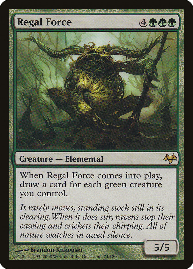 Regal Force [Eventide] MTG Single Magic: The Gathering    | Red Claw Gaming