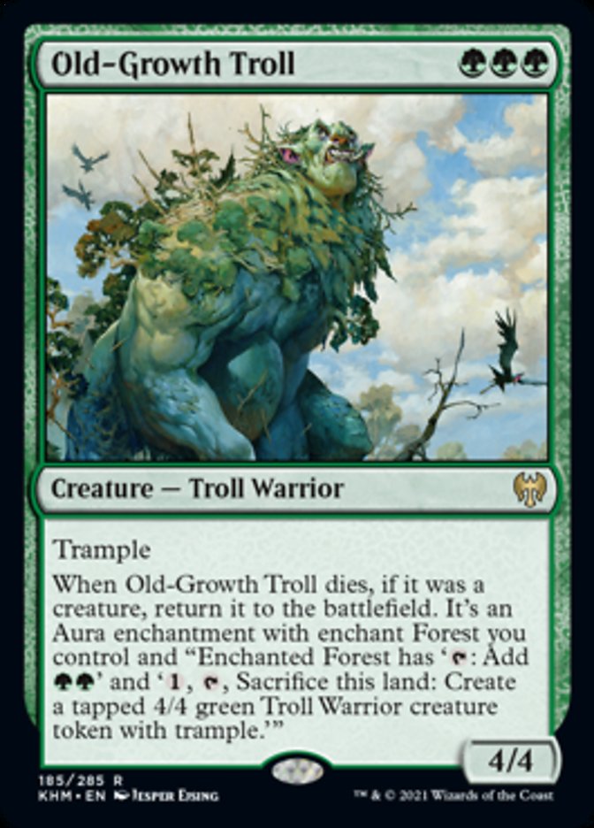 Old-Growth Troll [Kaldheim] MTG Single Magic: The Gathering    | Red Claw Gaming