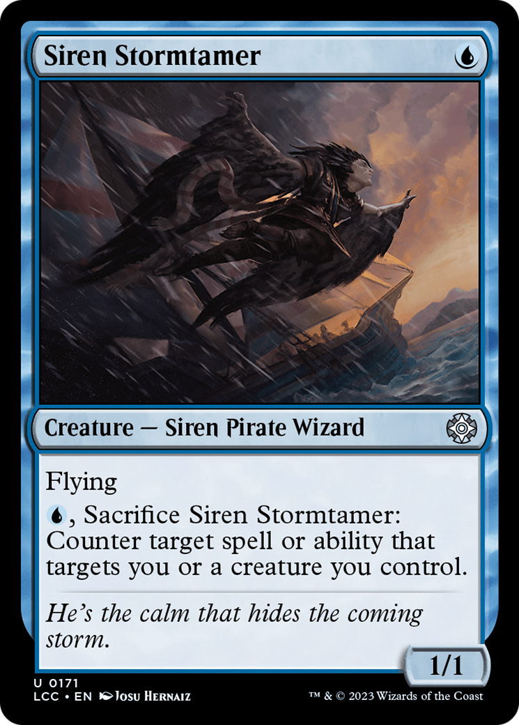 Siren Stormtamer [The Lost Caverns of Ixalan Commander] MTG Single Magic: The Gathering    | Red Claw Gaming