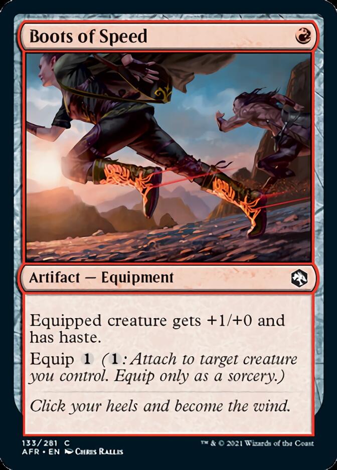 Boots of Speed [Dungeons & Dragons: Adventures in the Forgotten Realms] MTG Single Magic: The Gathering    | Red Claw Gaming