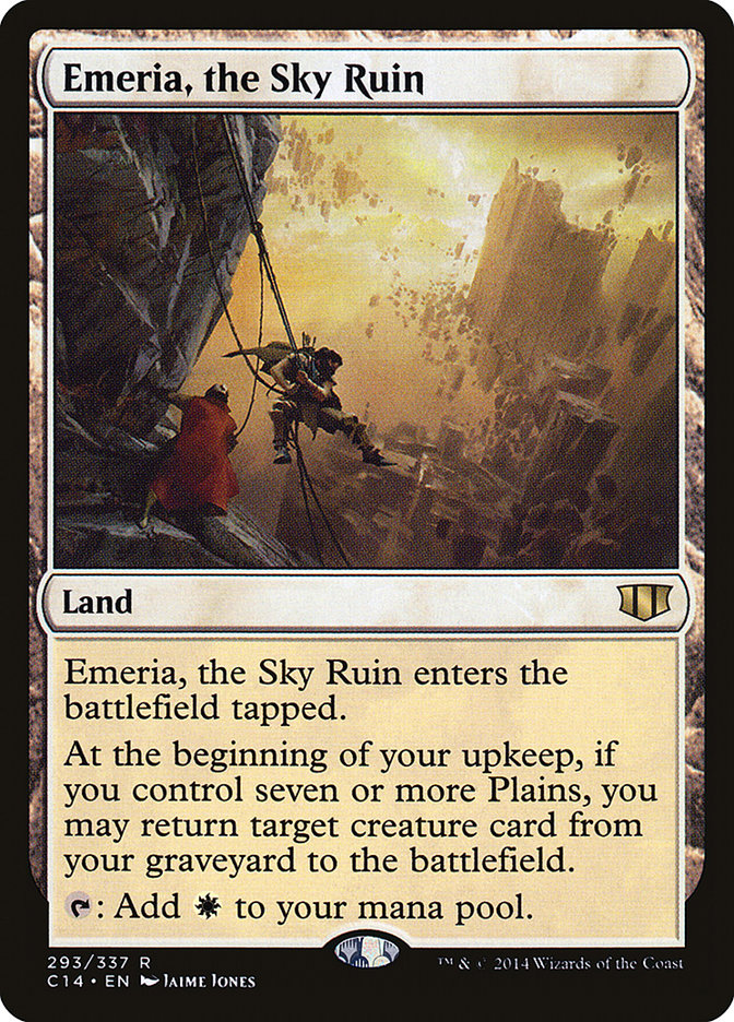 Emeria, the Sky Ruin [Commander 2014] MTG Single Magic: The Gathering    | Red Claw Gaming