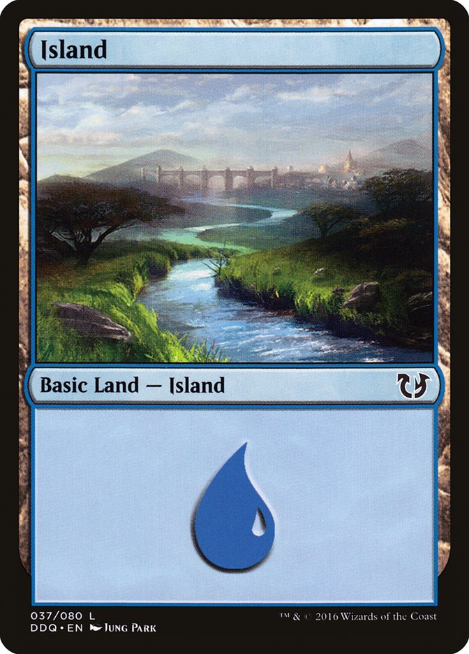 Island (37) [Duel Decks: Blessed vs. Cursed] MTG Single Magic: The Gathering    | Red Claw Gaming