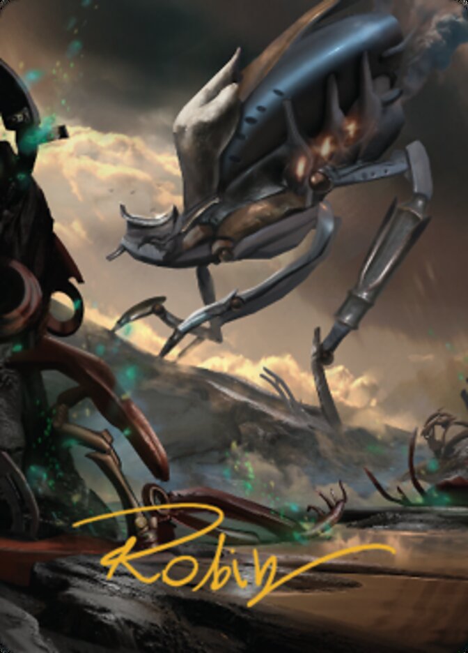 Swamp (2) Art Card (Gold-Stamped Signature) [The Brothers' War Art Series] MTG Single Magic: The Gathering    | Red Claw Gaming