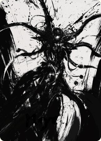 Tekuthal, Inquiry Dominus Art Card [Phyrexia: All Will Be One Art Series] MTG Single Magic: The Gathering    | Red Claw Gaming