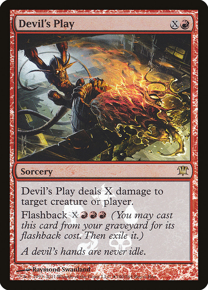 Devil's Play (Buy-A-Box) [Innistrad Promos] MTG Single Magic: The Gathering    | Red Claw Gaming