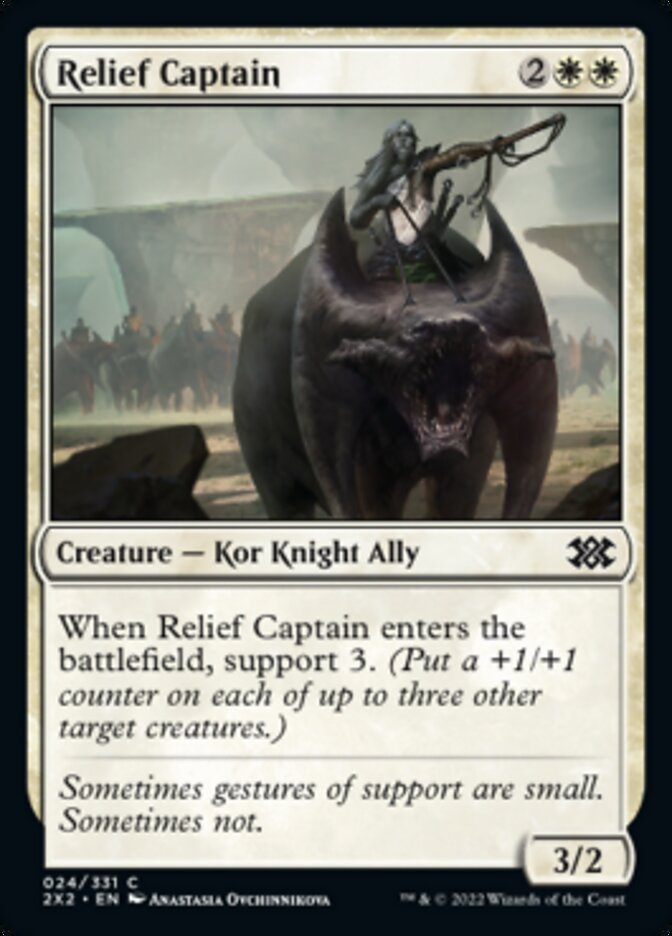 Relief Captain [Double Masters 2022] MTG Single Magic: The Gathering    | Red Claw Gaming