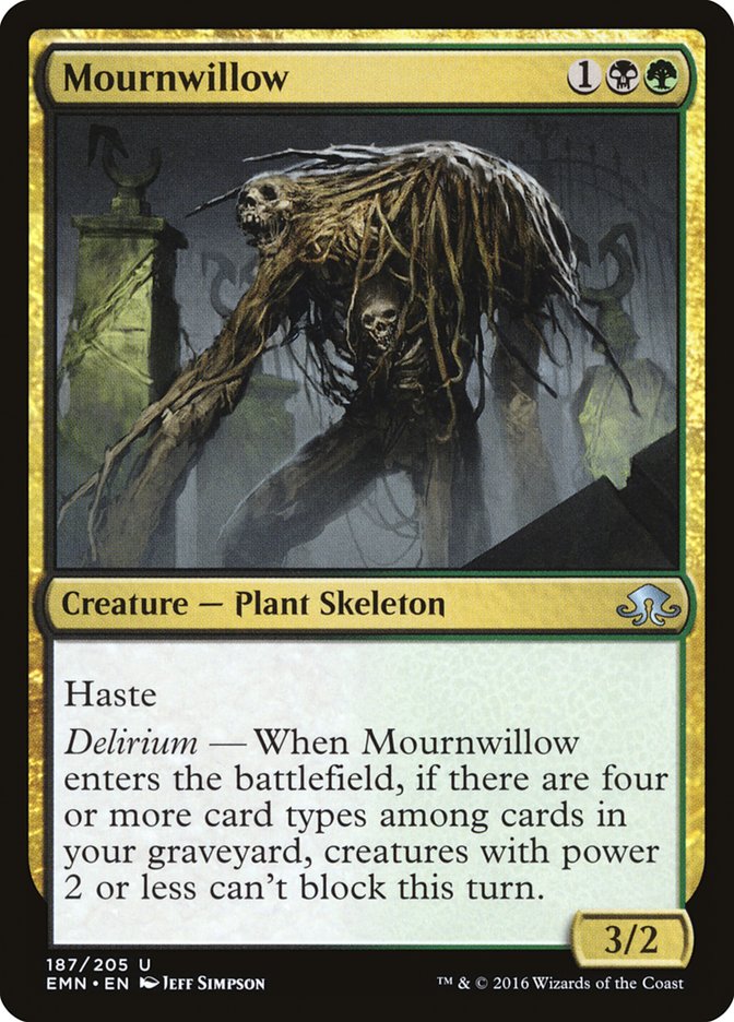 Mournwillow [Eldritch Moon] MTG Single Magic: The Gathering    | Red Claw Gaming