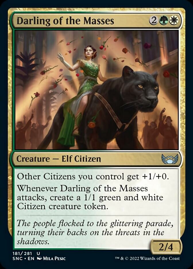 Darling of the Masses [Streets of New Capenna] MTG Single Magic: The Gathering    | Red Claw Gaming