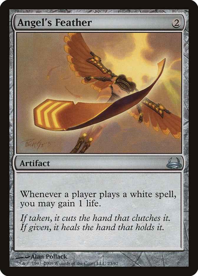 Angel's Feather [Duel Decks: Divine vs. Demonic] MTG Single Magic: The Gathering    | Red Claw Gaming
