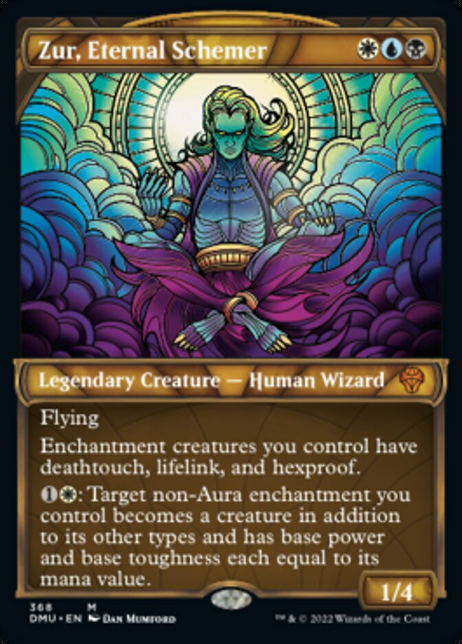 Zur, Eternal Schemer (Showcase Textured) [Dominaria United] MTG Single Magic: The Gathering    | Red Claw Gaming