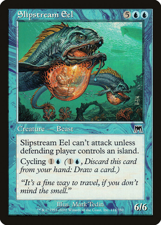 Slipstream Eel [Onslaught] MTG Single Magic: The Gathering    | Red Claw Gaming