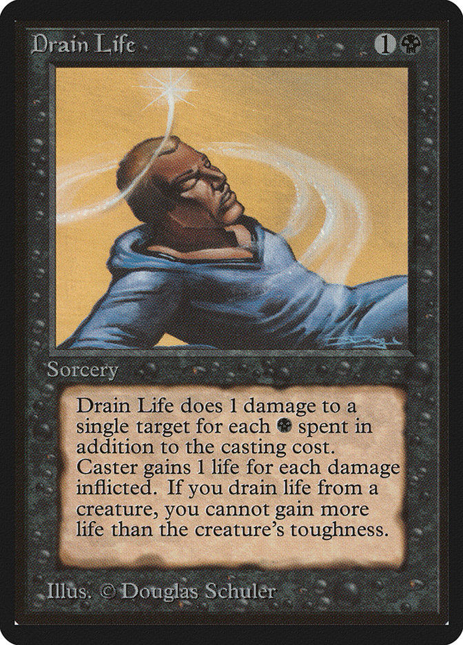 Drain Life [Beta Edition] MTG Single Magic: The Gathering    | Red Claw Gaming