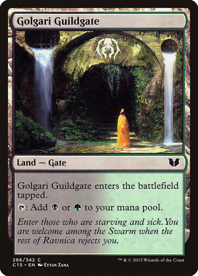 Golgari Guildgate [Commander 2015] MTG Single Magic: The Gathering    | Red Claw Gaming