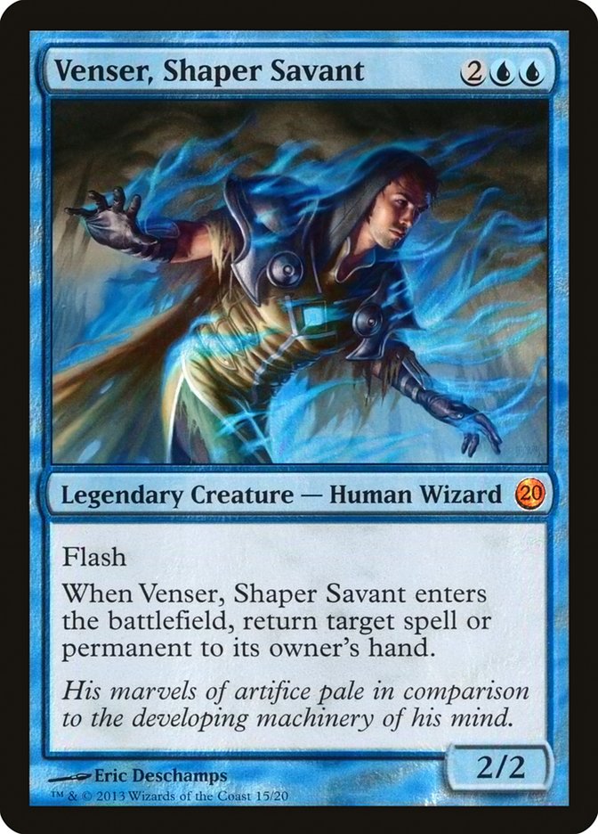 Venser, Shaper Savant [From the Vault: Twenty] MTG Single Magic: The Gathering    | Red Claw Gaming