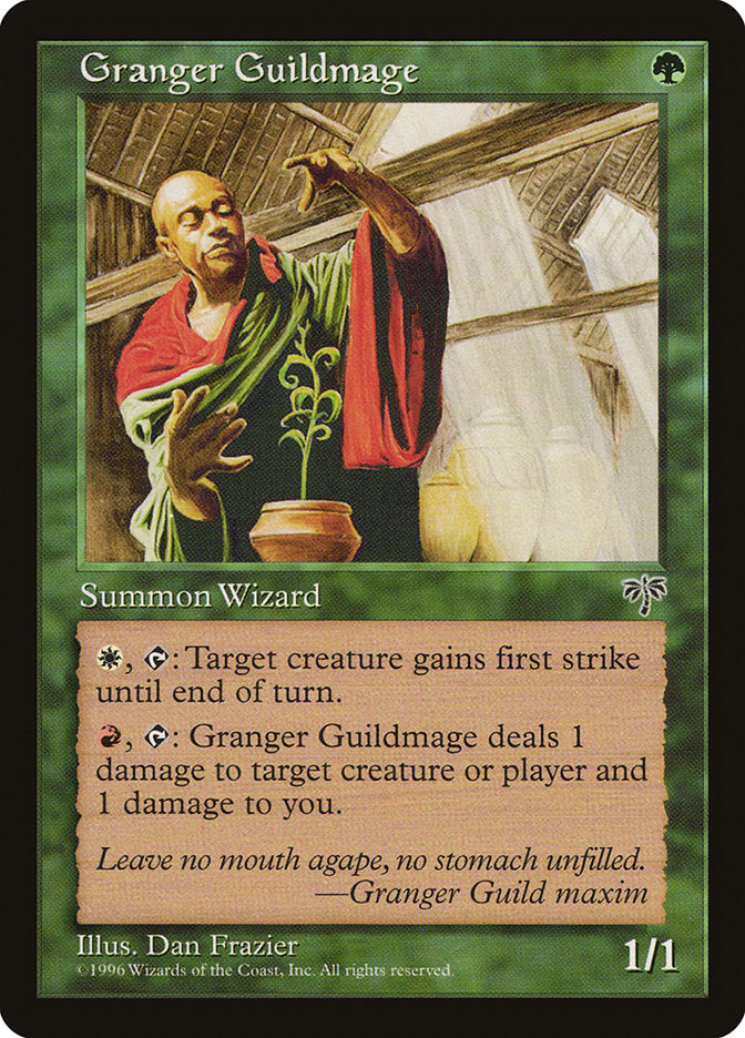 Granger Guildmage [Mirage] MTG Single Magic: The Gathering    | Red Claw Gaming