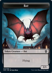 Blood // Bat Double-Sided Token [Innistrad: Crimson Vow Commander Tokens] MTG Single Magic: The Gathering    | Red Claw Gaming