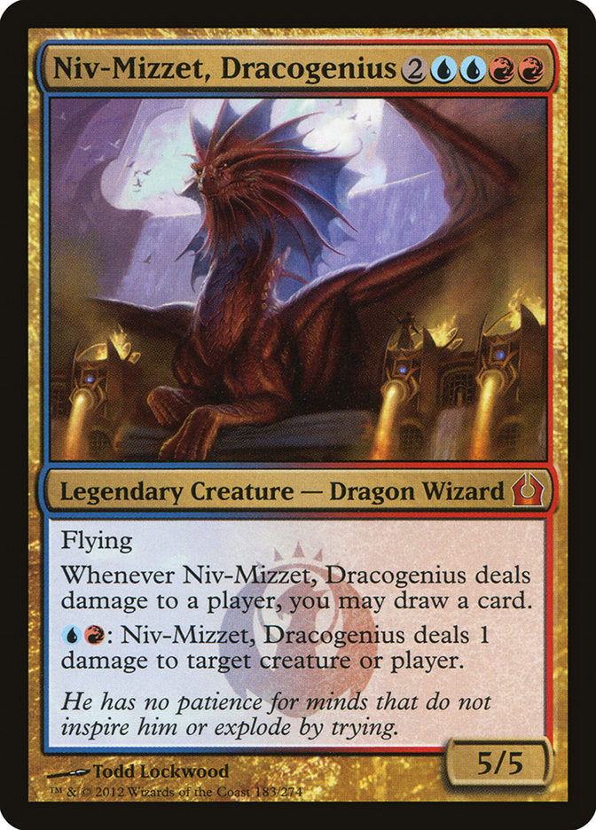 Niv-Mizzet, Dracogenius [Return to Ravnica] MTG Single Magic: The Gathering    | Red Claw Gaming
