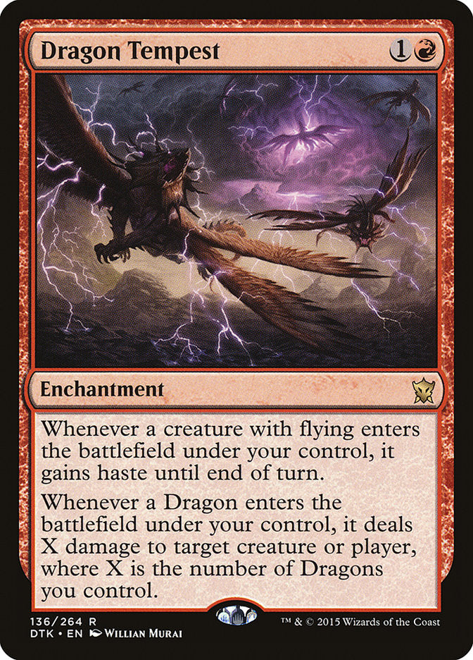 Dragon Tempest [Dragons of Tarkir] MTG Single Magic: The Gathering    | Red Claw Gaming
