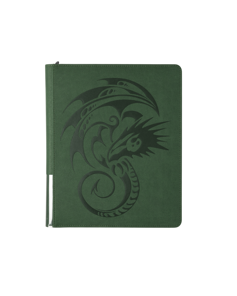 DRAGON SHIELD CARD CODEX ZIPSTER BINDER FOREST GREEN Red Claw Gaming DRAGON SHIELD CARD CODEX ZIPSTER BINDER FOREST GREEN Red Claw Gaming