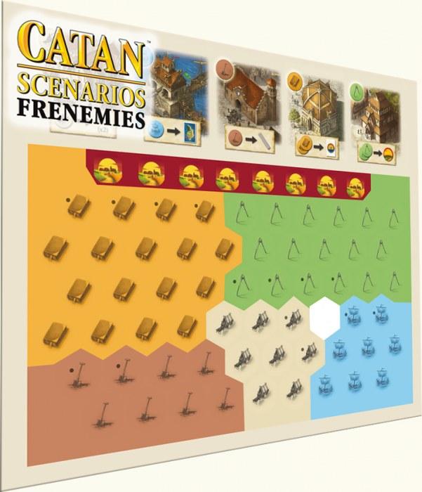 CATAN Scenarios – Frenemies Board Game CATAN Studio    | Red Claw Gaming