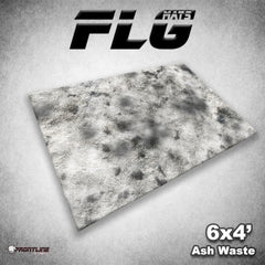 FLG Mat, Ash Wasteland, 6x4 Gaming Mat FLG    | Red Claw Gaming