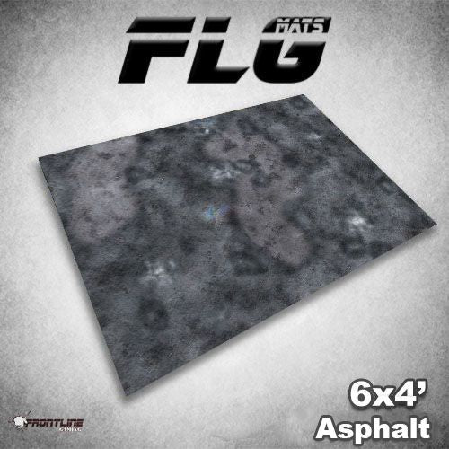 FLG Mat, Asphalt, 6x4 Gaming Mat FLG    | Red Claw Gaming