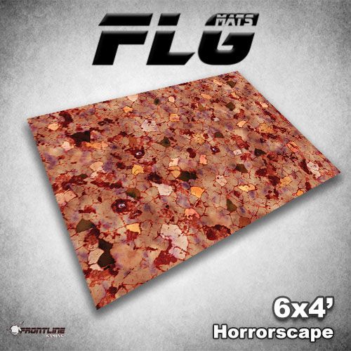 FLG Mat, Horrorscape, 6x4 Gaming Mat FLG    | Red Claw Gaming
