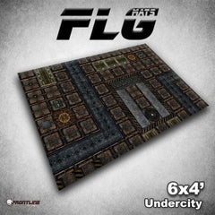 FLG Mat, Undercity, 6x4 Gaming Mat FLG    | Red Claw Gaming