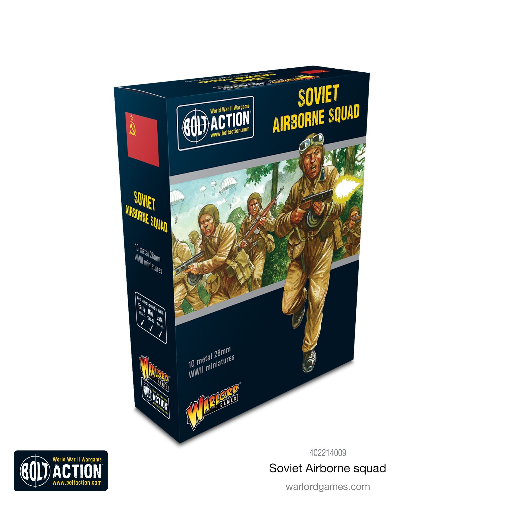 Soviet Army Airborne Squad Soviet Warlord Games    | Red Claw Gaming
