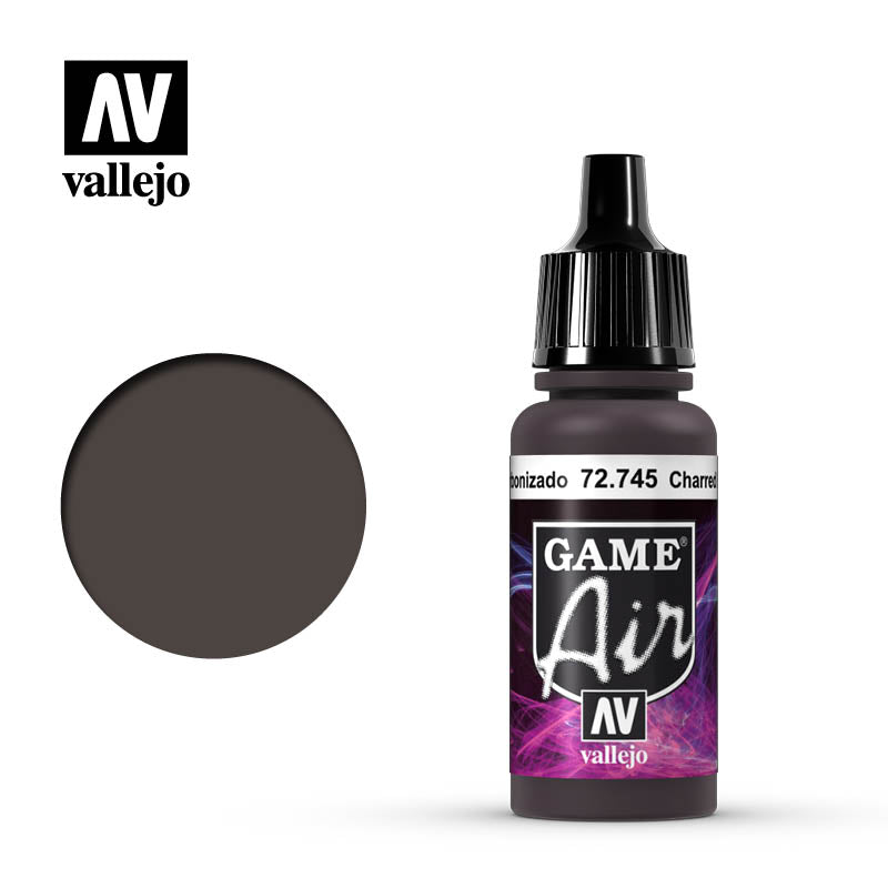Charred Brown (GA) Vallejo Game Air Vallejo    | Red Claw Gaming