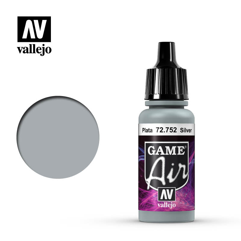 Silver (GA) Vallejo Game Air Vallejo    | Red Claw Gaming