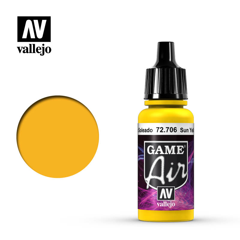 Sun Yellow (GA) Vallejo Game Air Vallejo    | Red Claw Gaming