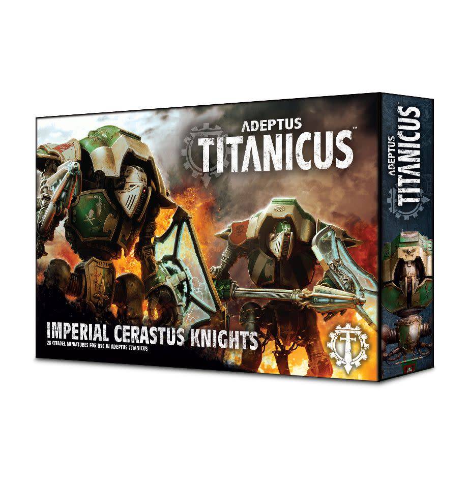 ADEPTUS TITANICUS: CERASTUS KNIGHTS (Direct) Adeptus Titanicus Games Workshop    | Red Claw Gaming