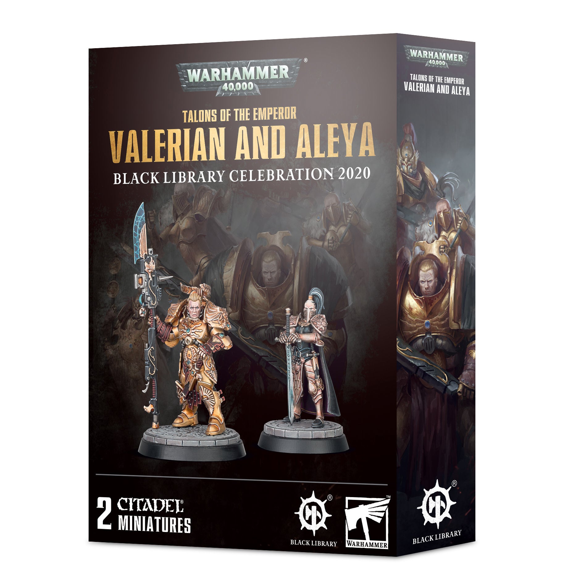 TALONS OF THE EMPEROR:VALERIAN AND ALEYA Adeptus Custodes Games Workshop    | Red Claw Gaming