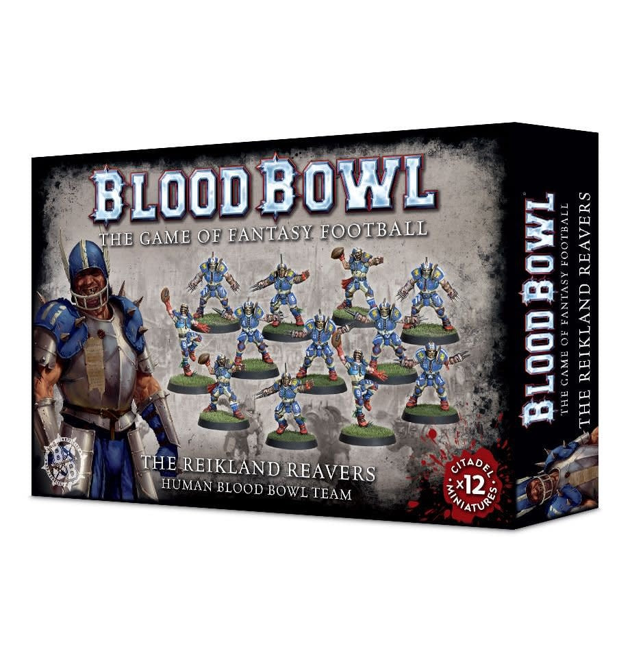 BLOOD BOWL: THE REIKLAND REAVERS TEAM Blood Bowl Games Workshop | Red Claw Gaming