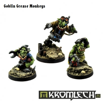 Goblin Grease Monkeys (3) Minatures Kromlech    | Red Claw Gaming
