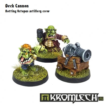Goblin Pirates Deck Cannon (2+weapon) Minatures Kromlech    | Red Claw Gaming