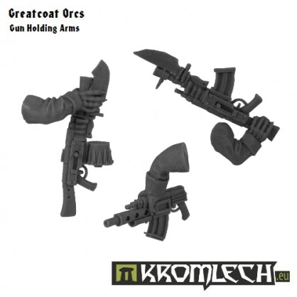 Greatcoats Gun Holding Arms (5) Minatures Kromlech    | Red Claw Gaming