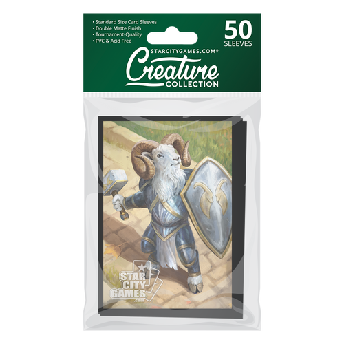 Creature Collection Gruff Champion Card Sleeves Star City Games    | Red Claw Gaming