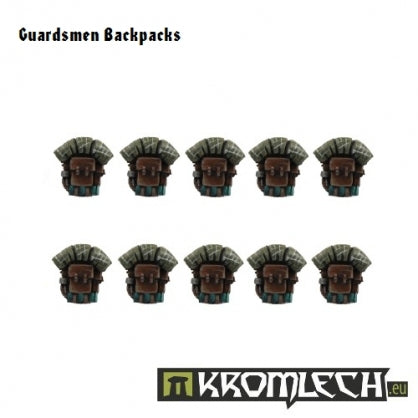 Guardsmen Backpacks (10) Minatures Kromlech    | Red Claw Gaming