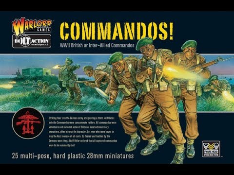 Commandos! British Warlord Games    | Red Claw Gaming