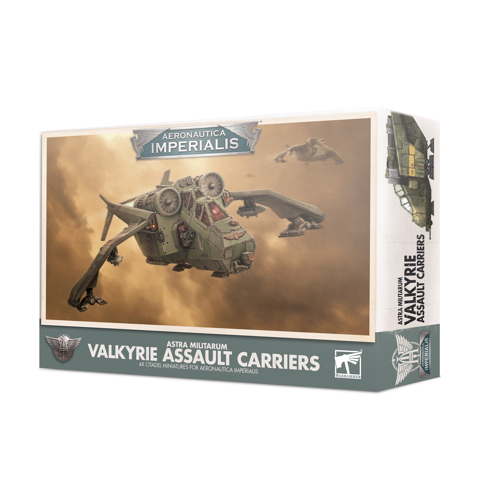 AERONAUTICA IMPERIALIS: IMPERIAL NAVY VALKYRIE ASSAULT CARRIERS (DIRECT) Aeronautica Imperialis Games Workshop    | Red Claw Gaming