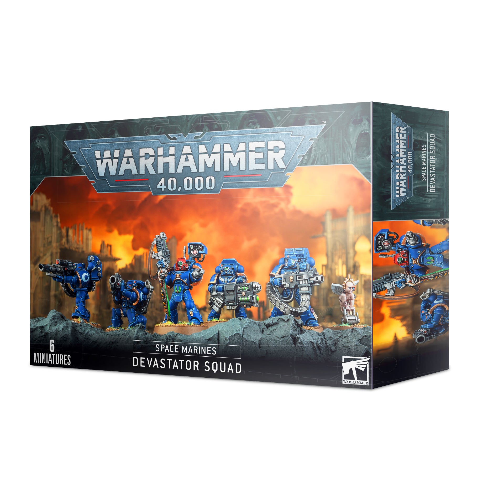 SPACE MARINES DEVASTATOR SQUAD Space Marines Games Workshop | Red Claw Gaming