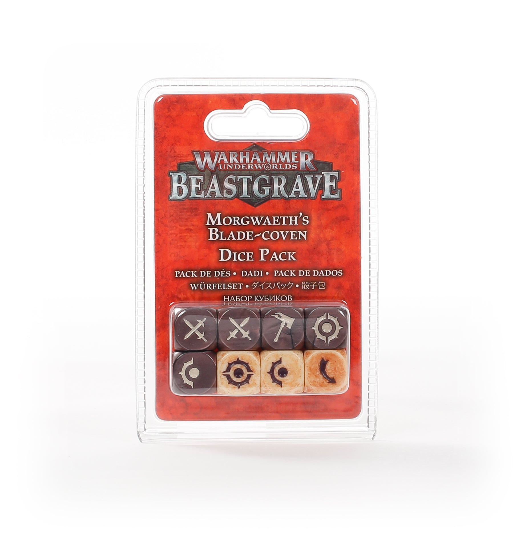 WHU: MORGWAETH'S BLADE-COVEN DICE SET Warhammer Underworlds Games Workshop    | Red Claw Gaming