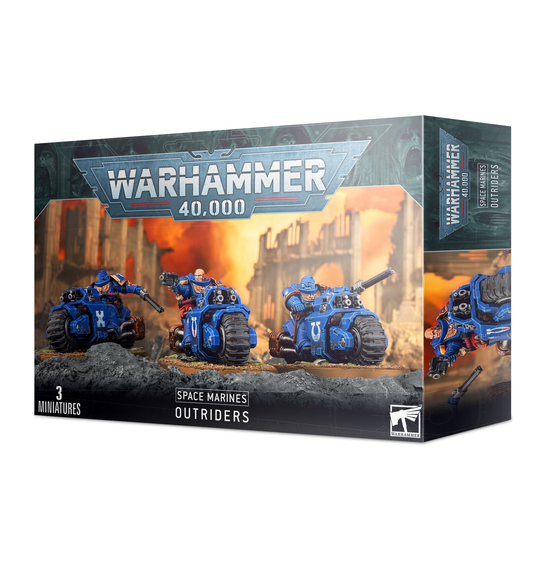 SPACE MARINES OUTRIDERS Space Marines Games Workshop Trade | Red Claw Gaming