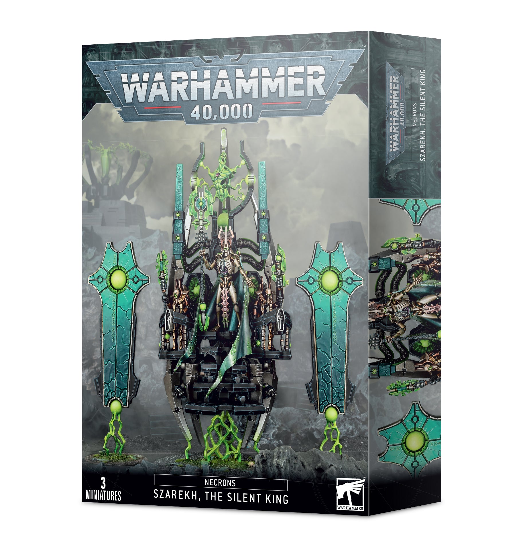 NECRONS SZAREKH THE SILENT KING Necrons Games Workshop | Red Claw Gaming