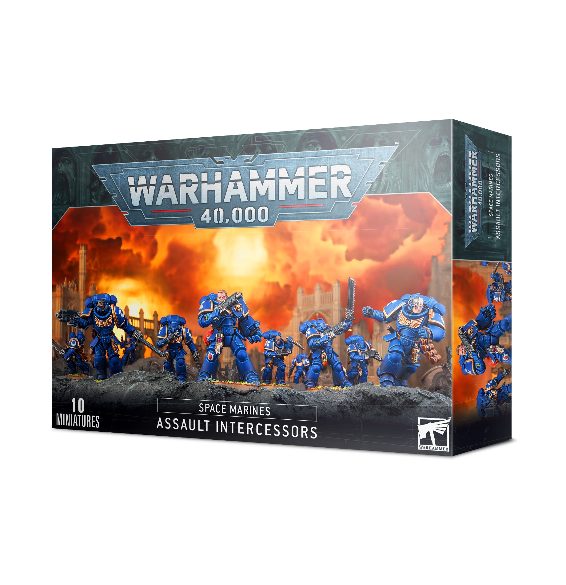 SPACE MARINES: ASSAULT INTERCESSORS Space Marines Games Workshop | Red Claw Gaming